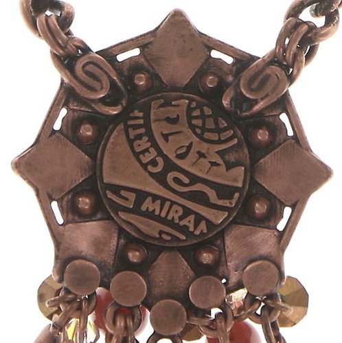 image pour Collier-Y Arabic Nights Rose / Marron  