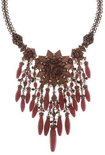 image for Necklace Arabic Nights Pink / Brown  large, medium