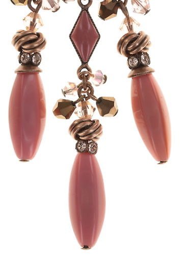 image pour Collier-Y Arabic Nights Rose / Marron  