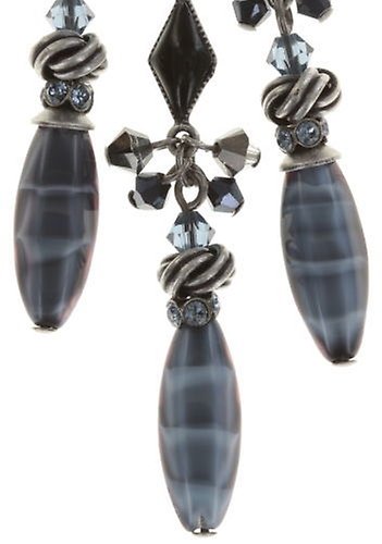 image pour Collier-Y Arabic Nights grey/black  