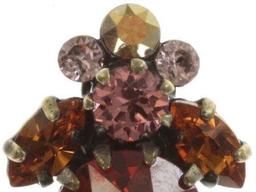 image for Earring Stud Fiancee Orange  