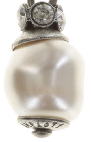 image pour Clou d'oreille pendant Fiancee Blanc  