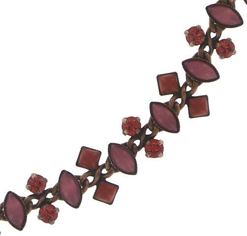 Bild für Choker Collier Mini Treasure II Korallenfarbig  