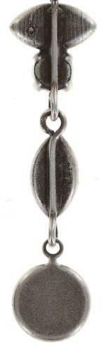 Bild für Ohrstecker baumelnd Mini Treasure II Schwarz  