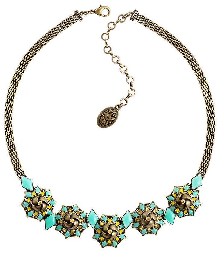 image pour Collier Arabic Nights Vert / Jaune  
