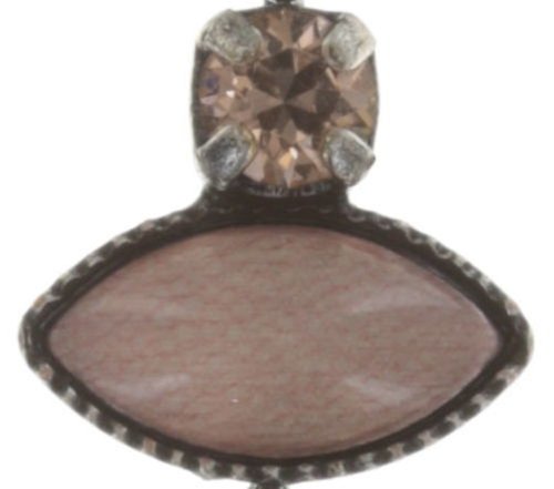 image pour Boucles d'oreilles pendantes Mini Treasure II Beige  