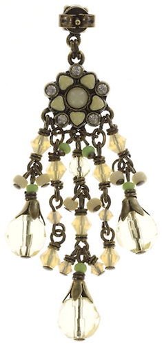 Bild für Ohrstecker baumelnd Little Bloom Gelb  