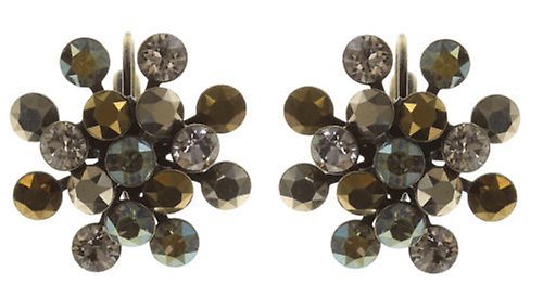 Bild für Ohrringe mit Brisur Magic Fireball Braun  Classic Size (21mm Ø)