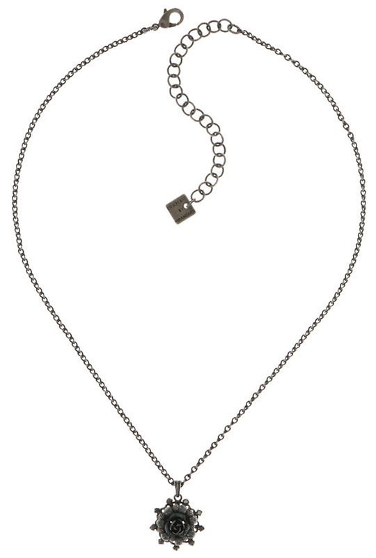 Bild für Halskette mit Anh&auml;nger Petit Four Dentelle Schwarz  Extra Small