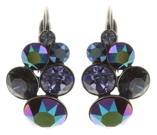 image pour Boucles d'oreilles Eurowire Petit Glamour Bleu / Lila  