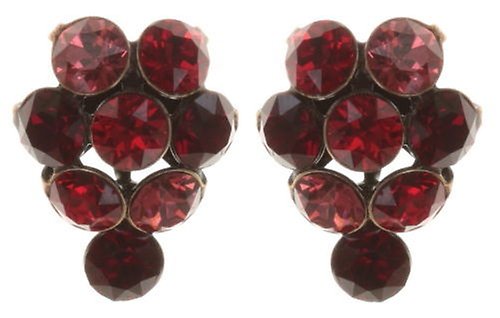 image for Earring Stud Magic Fireball Red  