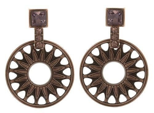 image pour Clou d'oreille pendant Rosone Rose  small