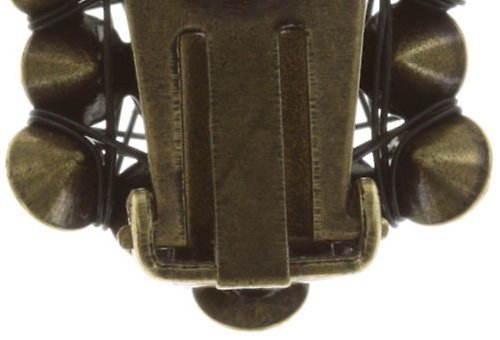 image for Earring clip Bended Lights Coralline / Red  