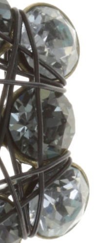 image for Earring Stud Bended Lights Light Blue  