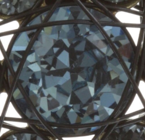 image pour Clou d'oreille Bended Lights Bleu Clair  