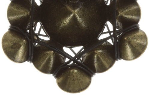 Kép Earring stud Bended Lights green  