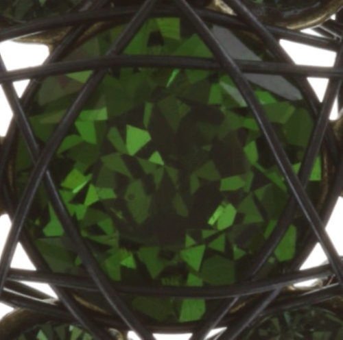 image pour Clou d'oreille Bended Lights green  