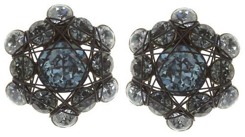 image pour Clou d'oreille Bended Lights Bleu Clair  