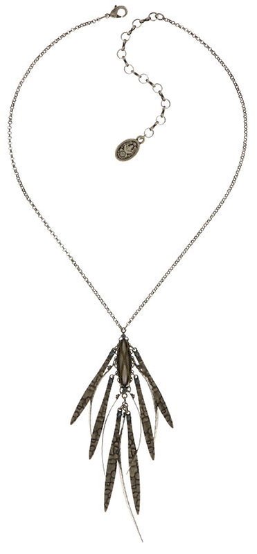 image pour Collier pendant Global Glam Bleu Denim Blue 