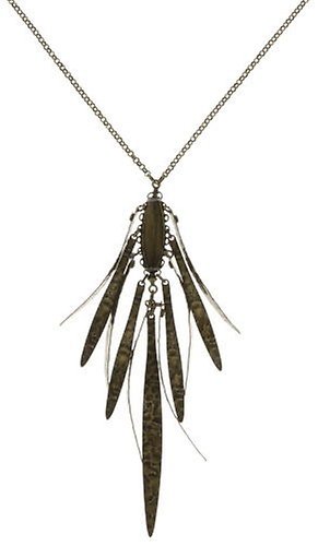 image pour Collier pendant Global Glam Blanc crystal silver shade 