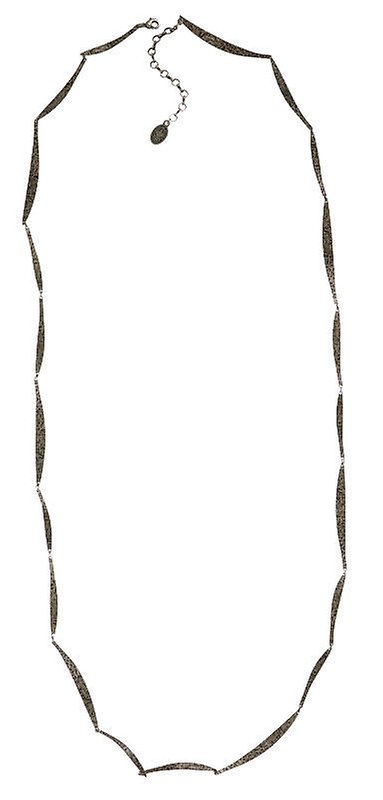 image for Necklace (Long) Global Glam Blue Denim Blue 