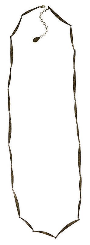 image pour Collier (long) Global Glam Blanc crystal silver shade 