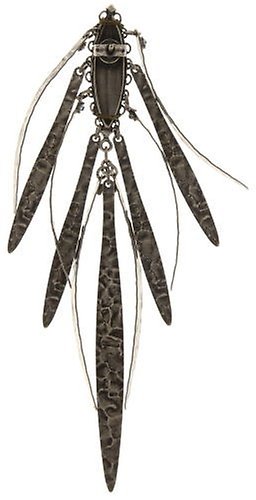 image for Earring Stud Dangling Global Glam Blue Denim Blue 