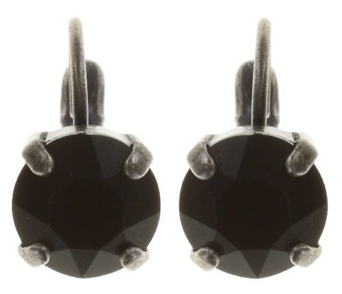 image for Earring Eurowire Black Jack Black jet SS 39