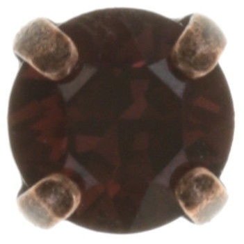 image pour Clou d'oreille Black Jack Rouge Burgundy SS 29