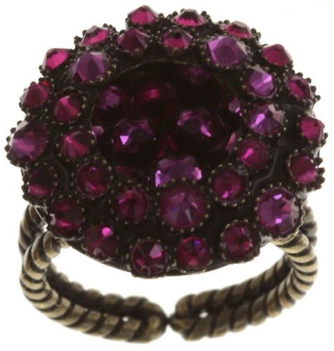 image for Ring Inside Out Dark Pink  size S