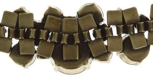 image for Necklace Ballroom Classic Glam Yellow / Green  