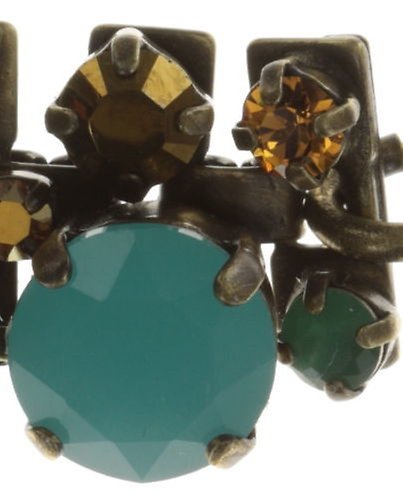 Bild für Halskette Collier Ballroom Classic Glam Gelb / Grün  