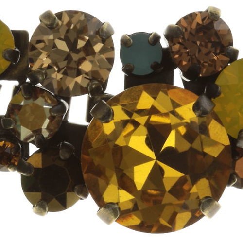 Bild für Halskette Collier Ballroom Classic Glam Gelb / Grün  