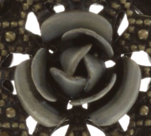 image for Necklace pendant Petit Four Dentelle White  small