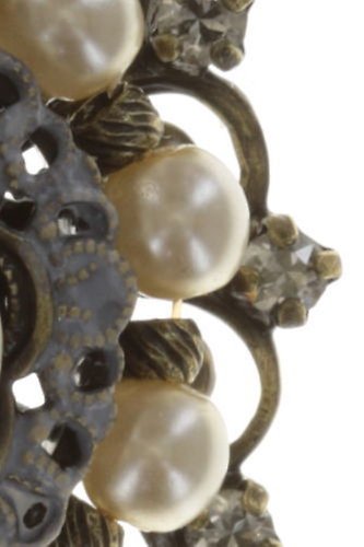 image pour Boucles d'oreilles Eurowire Petit Four Dentelle Blanc  medium