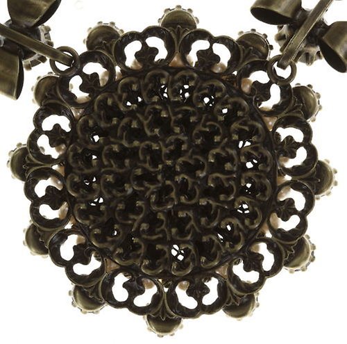 image for Necklace collier Petit Four Dentelle White  