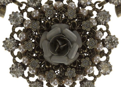 Bild für Halskette Collier Petit Four Dentelle Weiß  