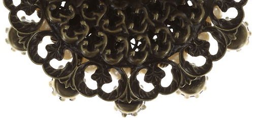 image for Ring Petit Four Dentelle White  extra large