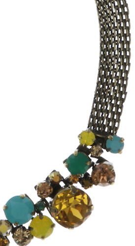 image pour Collier Ballroom Classic Glam Jaune / Vert  