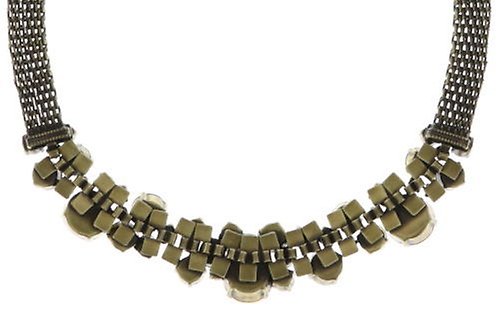 image for Necklace Ballroom Classic Glam Yellow / Green  