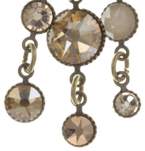 image for Necklace Waterfalls Beige / Brown  