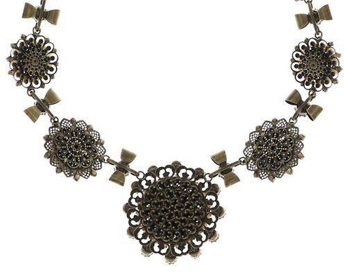 image for Necklace collier Petit Four Dentelle White  