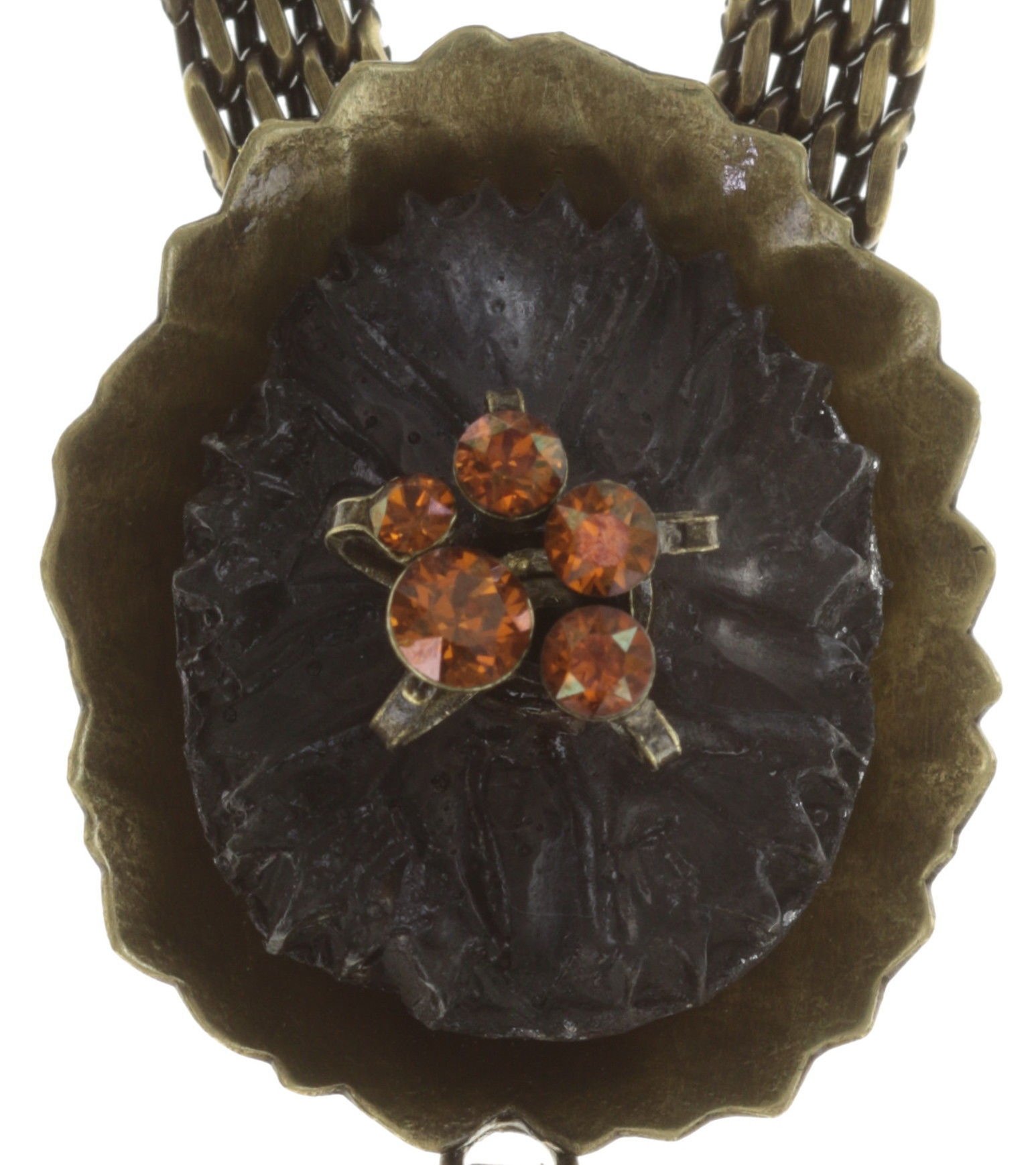 image for Necklace-Y Samurai Bloom Grey  no. 5 & 8