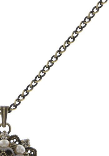 Bild für Halskette mit Anh&auml;nger Petit Four Dentelle Weiß  klein