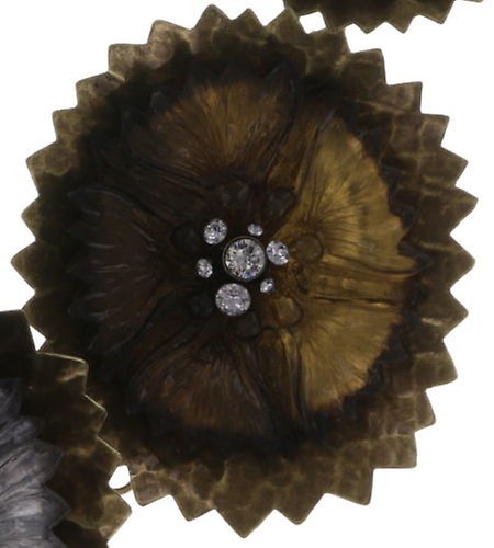 image for Necklace Collier Samurai Bloom Grey  