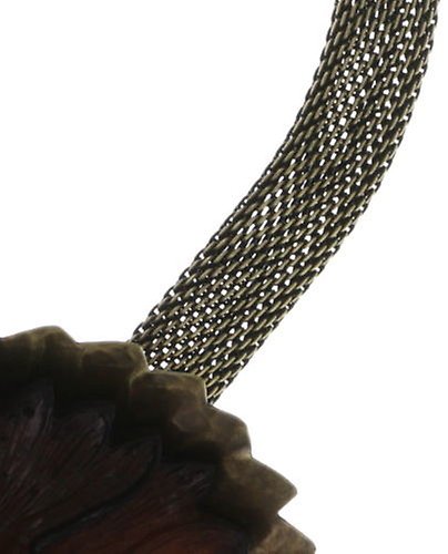 image for Necklace Samurai Bloom Grey  no. 10