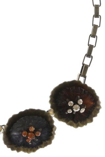 image for Necklace Samurai Bloom Grey  no. 5
