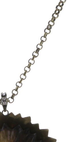 image for Necklace Pendant Samurai Bloom Grey  no. 8