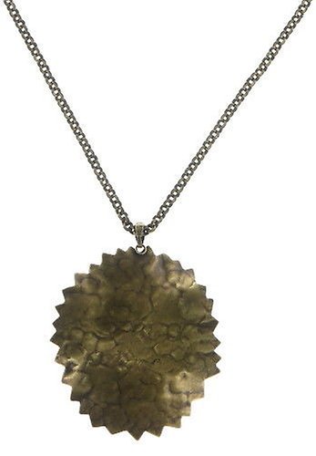 image for Necklace Pendant Samurai Bloom Grey  no. 8