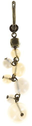 image for Earring dangling Caviar de Luxe White  